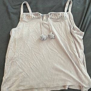 Light blue crop top from justice.